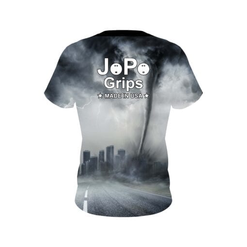 JoPo Grips Tornado Alley CoolWick Bowling Jersey - Image 2