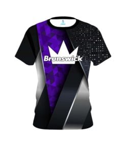 Brunswick Purple Aspirations CoolWick Bowling Jersey