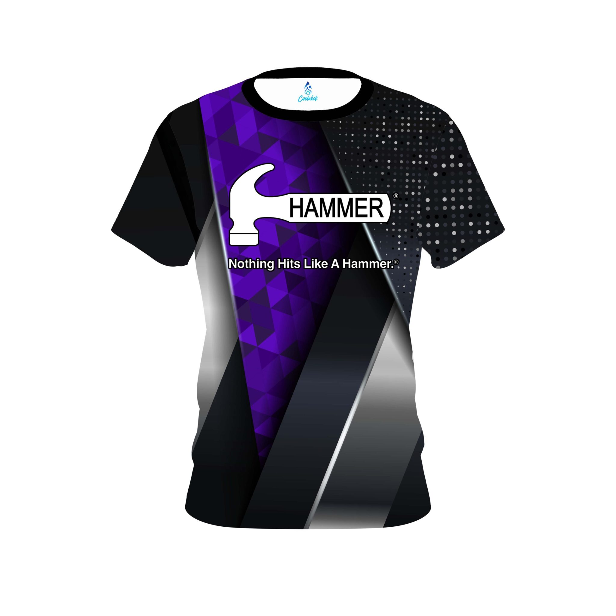 Hammer Purple Aspirations CoolWick Bowling Jersey