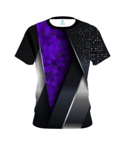 Plain Purple Aspirations CoolWick Bowling Jersey
