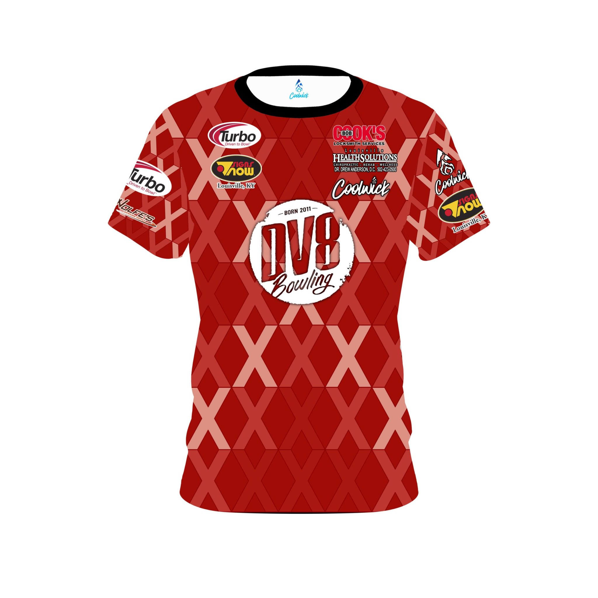 Matt Ogle DV8 Red X Replica CoolWick Bowling Jersey