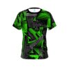 Plain Green Triangles CoolWick Bowling Jersey