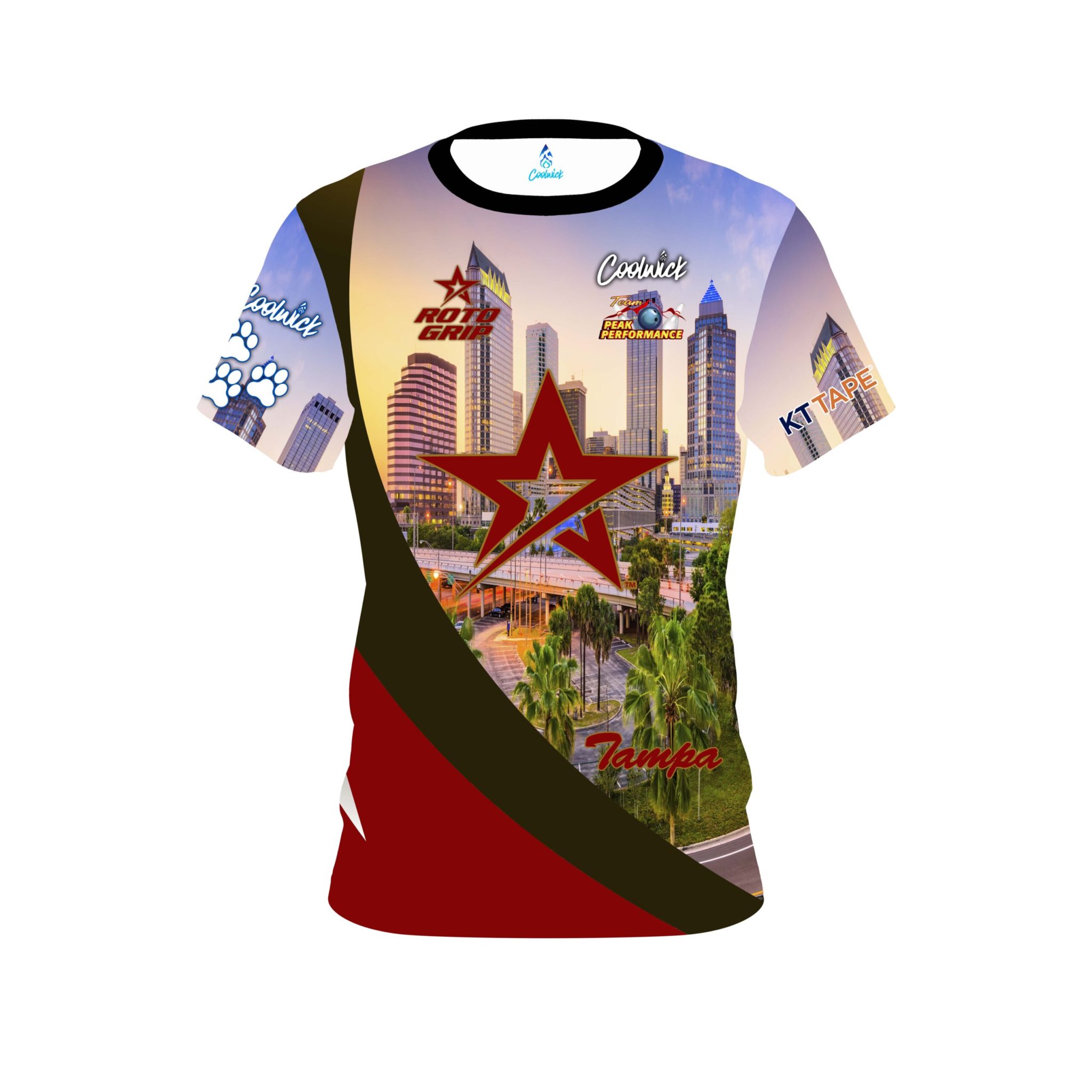 Melissa Riccardi Tampa Pride CoolWick Bowling Jersey