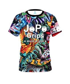 JoPo Grips Tattoo Sleeve CoolWick Bowling Jersey