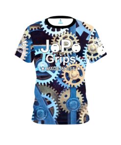JoPo Grips Turning Gears CoolWick Bowling Jersey