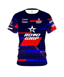 Roto Grip Stu Williams Red Blue CoolWick Bowling Jersey