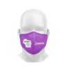 Wisconsin YBT Coolwick Purple White Dye Sublimated Mask