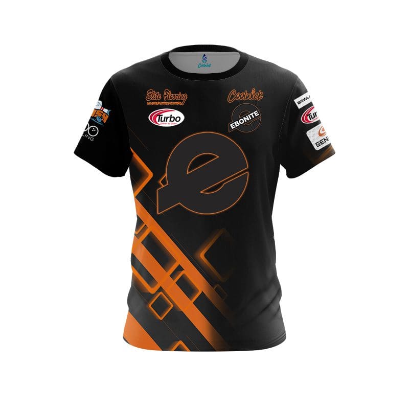 Ebonite AJ Chapman Orange Element CoolWick Bowling Jersey