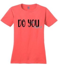 Coolwick Kerry Smith Womens Coral Do You Bowling T-Shirt