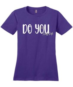 Coolwick Kerry Smith Womens Purple Do You Bowling T-Shirt