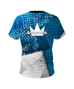 Alternative view of Brunswick Blue Grungey Coolwick Bowling Jersey