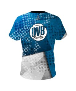 Alternative view of DV8 Blue Grungey CoolWick Bowling Jersey