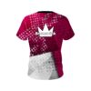 Brunswick Magenta Grungey Coolwick Bowling Jersey - Image 2