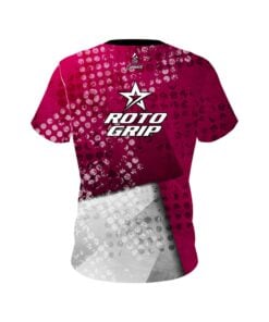 Alternative view of Roto Grip Magenta Grungey CoolWick Bowling Jersey