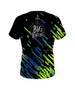 Alternative view of Big Bowling Modern Stripe CoolWick Bowling Jersey