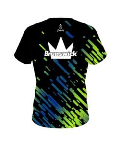 Alternative view of Brunswick Modern Stripe CoolWick Bowling Jersey