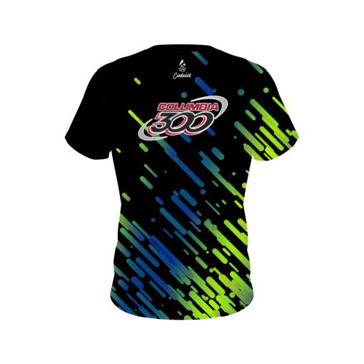 Columbia 300 Modern Stripe CoolWick Bowling Jersey - Image 2