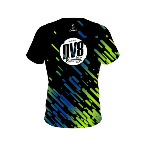 DV8 Modern Stripe CoolWick Bowling Jersey - Image 2