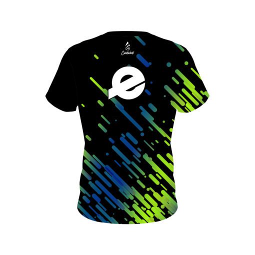 Ebonite Modern Stripe CoolWick Bowling Jersey - Image 2