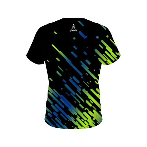 Plain Modern Stripe CoolWick Bowling Jersey - Image 2