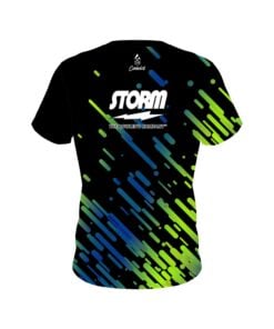 Alternative view of Storm Modern Stripe CoolWick Bowling Jersey