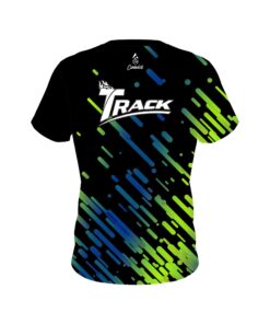 Alternative view of Track Modern Stripe CoolWick Bowling Jersey