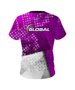 Alternative view of 900 Global Purple Grungey CoolWick Bowling Jersey