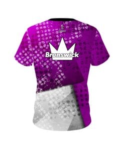 Alternative view of Brunswick Purple Grungey Coolwick Bowling Jersey