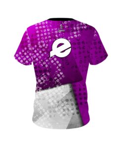 Alternative view of Ebonite Purple Grungey CoolWick Bowling Jersey