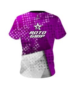Alternative view of Roto Grip Purple Grungey CoolWick Bowling Jersey