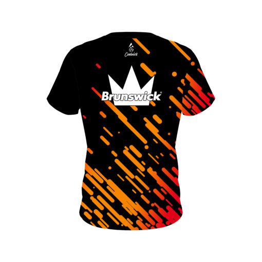 Brunswick Firestarter Coolwick Bowling Jersey - Image 2