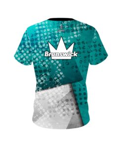 Alternative view of Brunswick Teal Grungey Coolwick Bowling Jersey