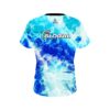 900 Global Wavey Onyx CoolWick Bowling Jersey - Image 2