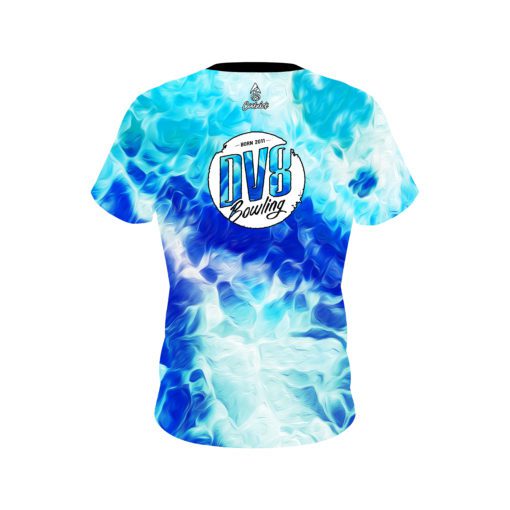 DV8 Wavey Onyx CoolWick Bowling Jersey - Image 2