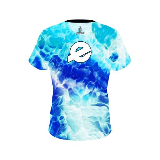 Ebonite Wavey Onyx CoolWick Bowling Jersey - Image 2