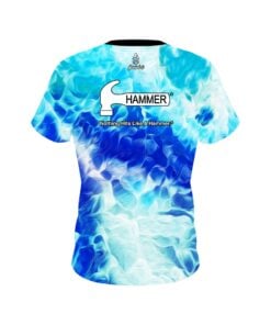 Alternative view of Hammer Wavey Onyx CoolWick Bowling Jersey