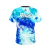 Radical Wavey Onyx CoolWick Bowling Jersey - Image 2