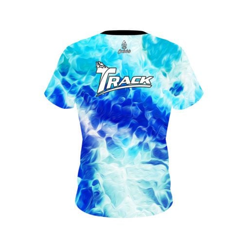 Track Wavey Onyx CoolWick Bowling Jersey - Image 2
