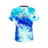 Track Wavey Onyx CoolWick Bowling Jersey - Image 2