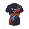 900 Global Navy Sport CoolWick Bowling Jersey - Image 2