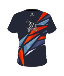 Alternative view of Big Bowling Navy Sport CoolWick Bowling Jersey