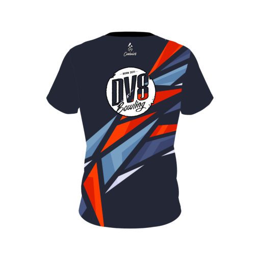 DV8 Navy Sport CoolWick Bowling Jersey - Image 2