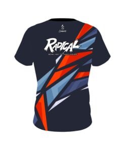 Alternative view of Radical Navy Sport CoolWick Bowling Jersey
