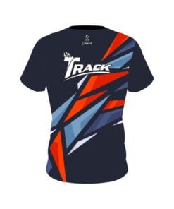 Alternative view of Track Navy Sport CoolWick Bowling Jersey