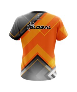 Alternative view of 900 Global Orange Veneer CoolWick Bowling Jersey