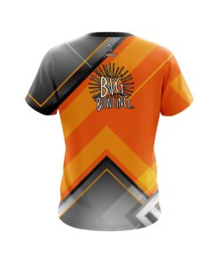 Alternative view of Big Bowling Orange Veneer CoolWick Bowling Jersey