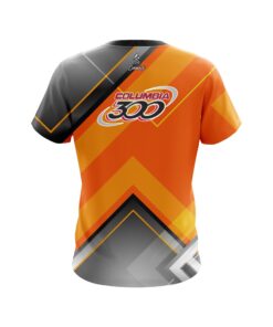 Alternative view of Columbia 300 Orange Veneer CoolWick Bowling Jersey