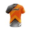 Signature Orange Veneer CoolWick Bowling Jersey - Image 2