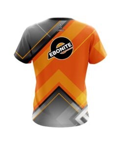 Alternative view of Ebonite Orange Veneer CoolWick Bowling Jersey