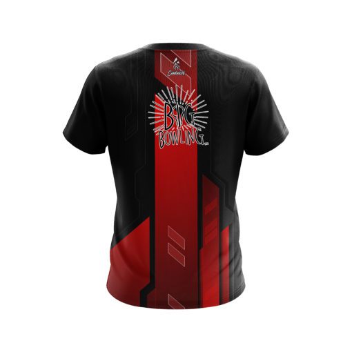 Big Bowling Red Underscore CoolWick Bowling Jersey - Image 2
